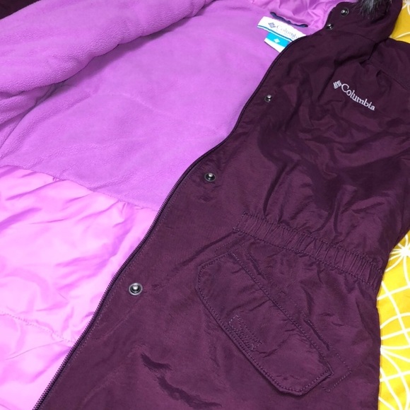 Cute light Winter Columbia Coat Sz L - Picture 5 of 6